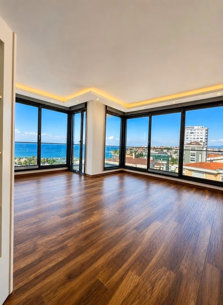 Three-Bedroom Apartment with Full Sea Views in Kadikoy - Image 5