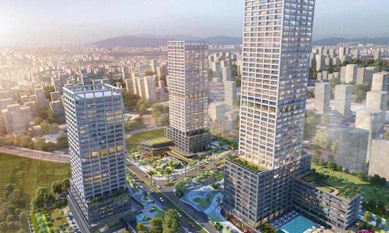 Modern Residence in the Intersection of Asia and Europe in Atasehir, Istanbul