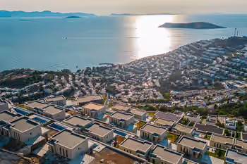 Роскошные виллы с видом на море, частными бассейнами и садами в Бодруме, Турция