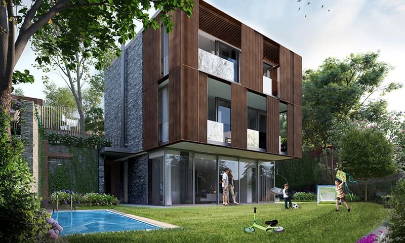Green Nature View Villas For sale in Cekmekoy, Istanbul