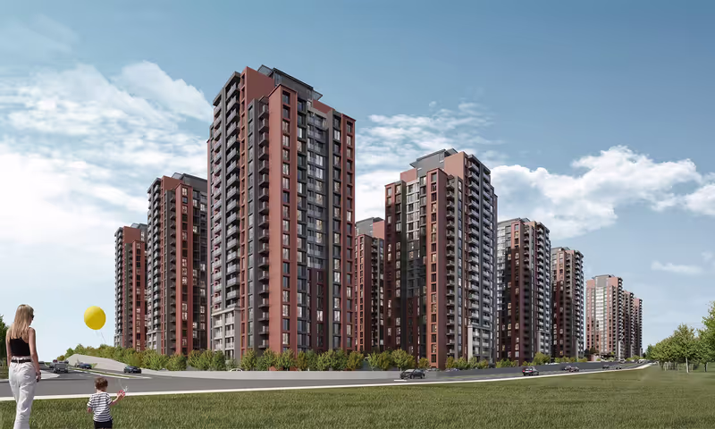 Ferce Bahçeşehir Property Project Modern Apartments in Istanbul