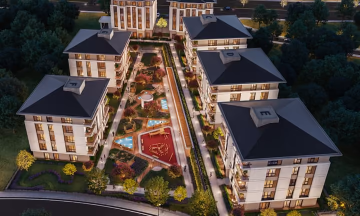 Residential Family Focused Compound With Big Space Apartments in Basaksehir, Istanbul - Image 8
