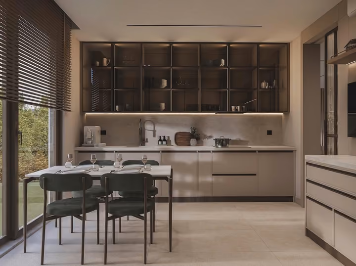 Caglayan separate kitchen render