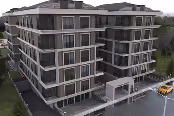 Spacious Apartment with Green Views in Bakirkoy, Istanbul