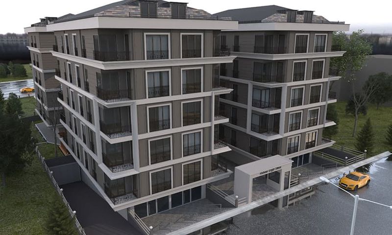 Spacious Apartment with Green Views in Bakirkoy, Istanbul