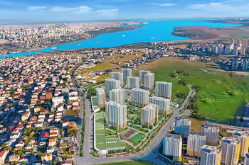 Великолепные Квартиры с Семейными Удобствами и Видом на Озеро в Авджыларе, Стамбул