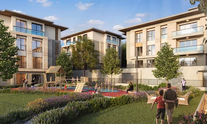 Stylish Villas and Spacious Flats with green Views in Bahcesehir, Istanbul - Image 10