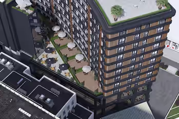 Инвестиционная недвижимость с современными архитектурными решениями в Газиосманпаша, Стамбул