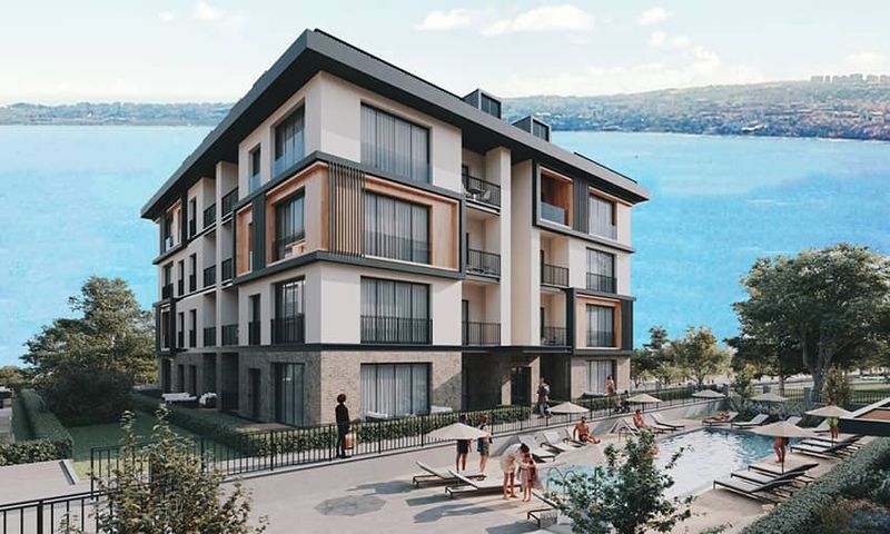 Sea View Apartments With Luxury Facilities in Buyukcekmece, Istanbul
