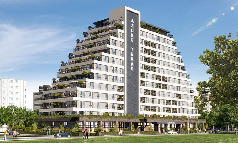 Versatile Apartments With Spacious Terraces in Kagithane, Istanbul
