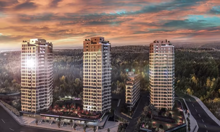 exclusive flats by green forests with unique island views