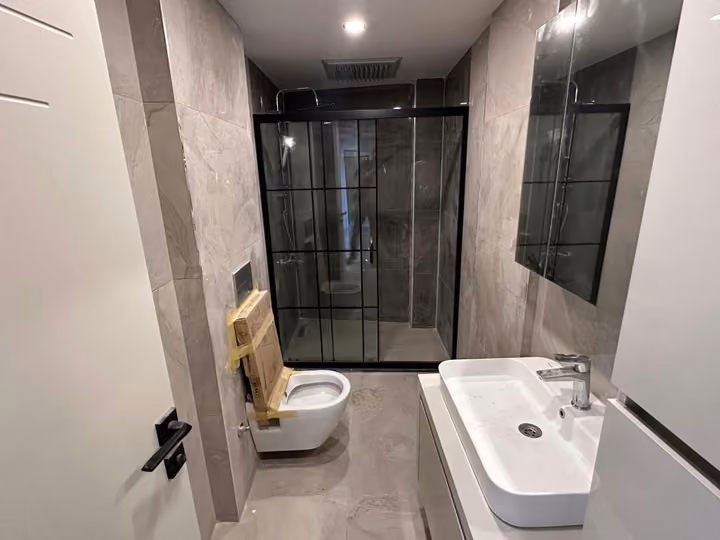 آپارتمان دوخوابه با پارکینگ زیرزمینی در گوکسو - تصویر 5