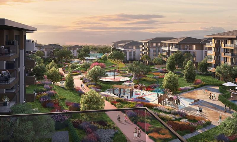 Family Concept Luxurious Residential Project in Kucukcekmece Istanbul
