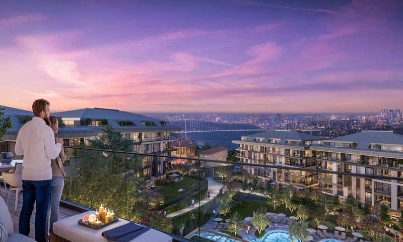 Brand New Luxury Flats with Bosphorus View in Uskudar
