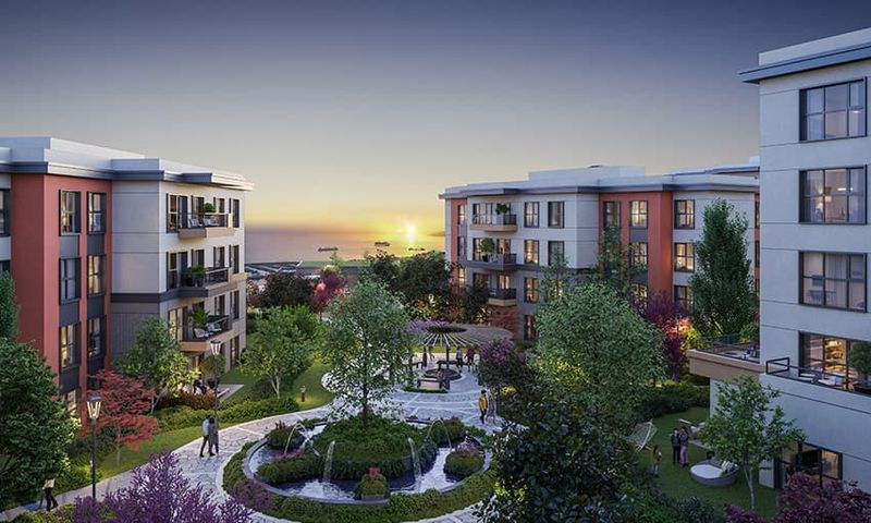 Family Apartments with Exceptional Sea and Island Views in Pendik, Istanbul