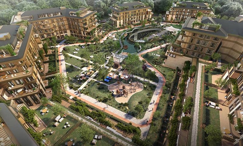 Luxury Apartments with Forest Views in Eyupsultan, Istanbul