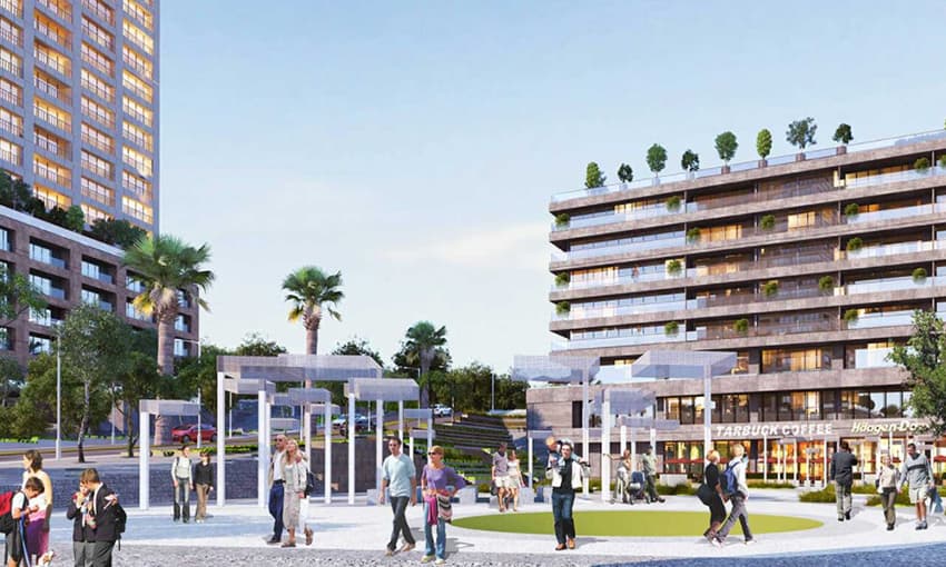 عقارات سكنية حديثة في نقطة تقاطع آسيا وأوروبا في أتاشهير، اسطنبول