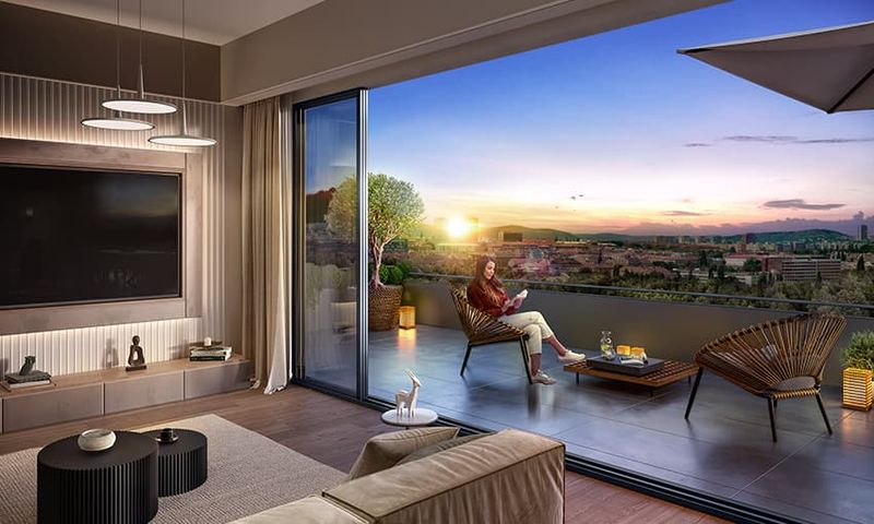 Versatile Apartments With Spacious Terraces in Kagithane, Istanbul