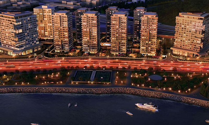 Panoramic Sea View Luxury Apartments For Sale in Bakirkoy, Istanbul