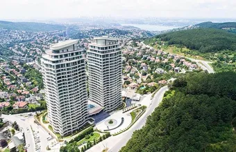 Bosphorus View Apartments Overlooking Green Spaces in Beykoz, Istanbul