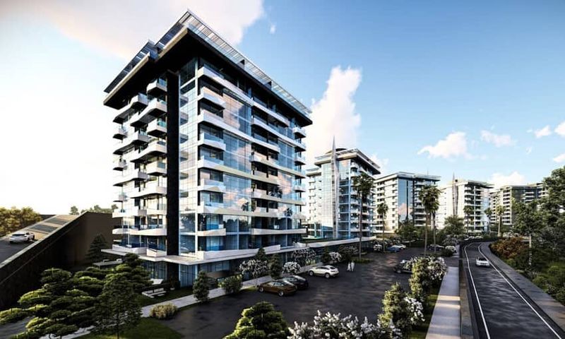 Beachfront Residential Complex with 5 Star Hotel Services in Alanya, Turkey