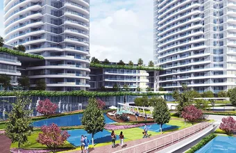 Princes' Islands View Apartments With Inclusive Amenities in Kartal, Istanbul