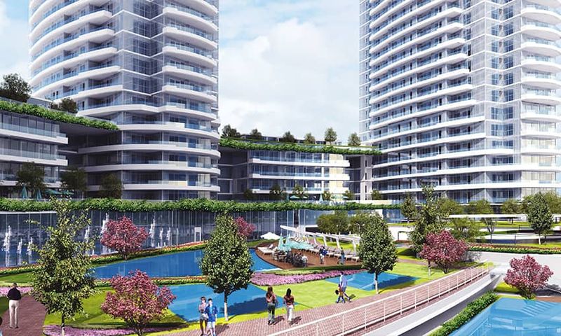 Princes' Islands View Apartments With Inclusive Amenities in Kartal, Istanbul