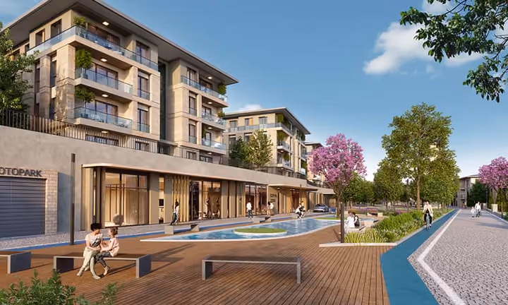Stylish Villas and Spacious Flats with green Views in Bahcesehir, Istanbul - Image 9