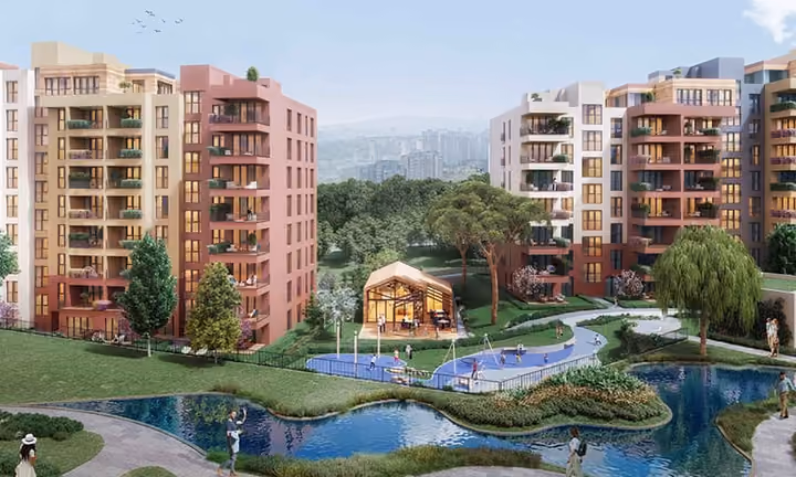 Elite Apartments with Green View Near The Financial Center in Umraniye, Istanbul - Image 1