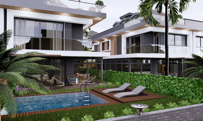 Marina View Luxurious Villas in Beylikduzu, Istanbul