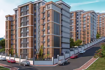 Современные квартиры с высоким доходом от аренды в Эсеньюрте, Стамбул