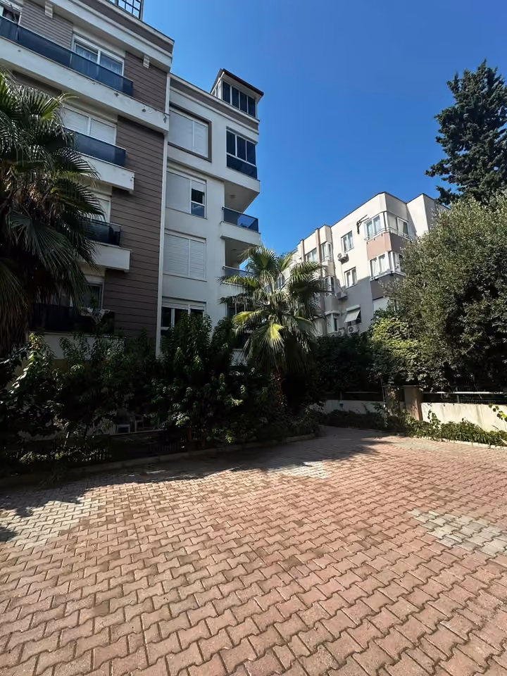 Liman paved residential courtyard