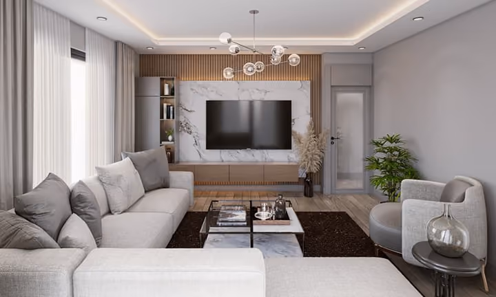 مشروع عقارات بمساحات خضراء واسعة في بهجة شهير، اسطنبول - صورة 6