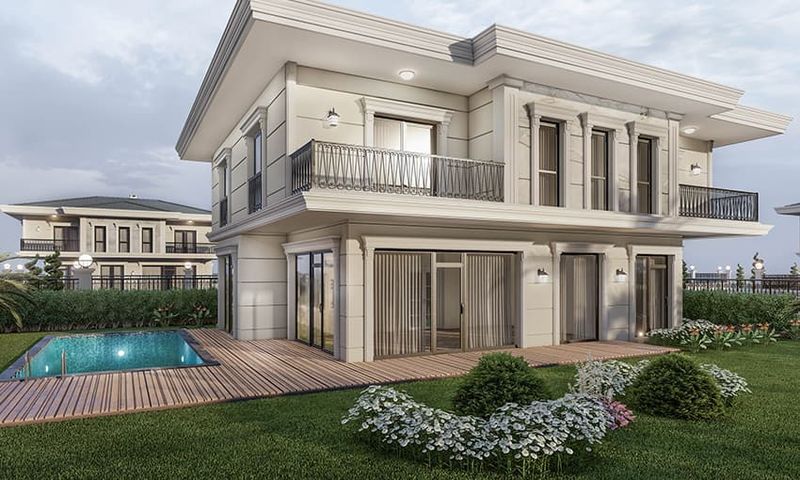 Panoramic Sea View Villas With 24/7 Security in Buyukcekmece, Istanbul