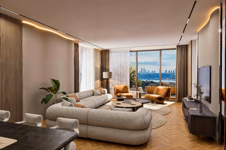 Bosphorus View Apartments and Terrace Duplexes in Beykoz - Image 13