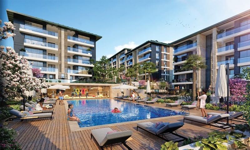 Modern Residential Project With Panoramic Sea View
