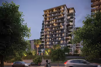 Недорогая квартира на первой линии моря в Эрдемли, Мерсин