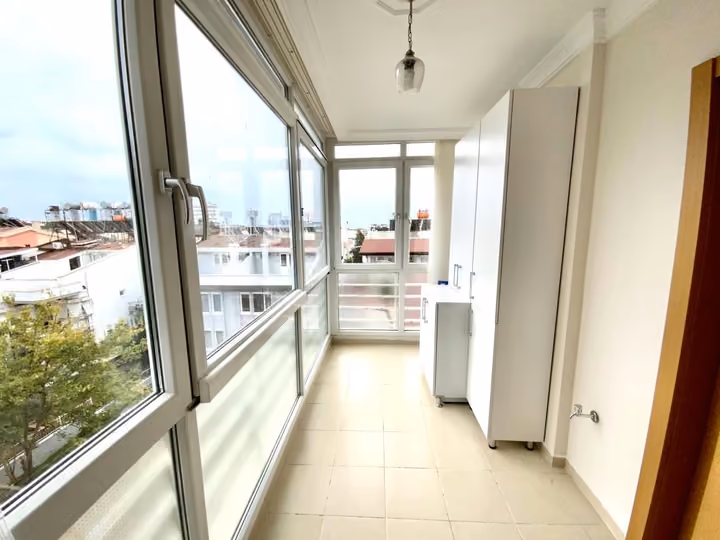 Altinkum glazed balcony outlook