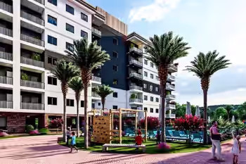 Eco-Friendly Apartments for Sale in Izmir Çiğli with Pool & Green Living