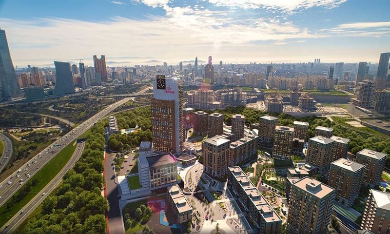 City View Apartments Suitable for Property Investment in Ümraniye, Istanbul
