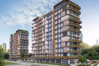 Современные квартиры в центральном районе Кягытхане, Стамбул