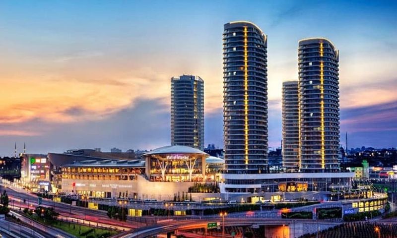 Mall of Istanbul Hilton High Residence Hilton Hotel Tower in Basaksehir, Istanbul