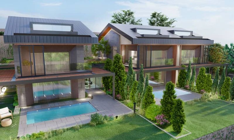 Luxurious Independent Villas In The Heart of The Belgrad Forest in Zekeriyaköy, Istanbul