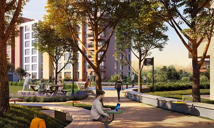 Elite Apartments with Green View Near The Financial Center in Umraniye, Istanbul - Image 7