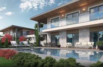 Elegant Duplex Villas Suitable for Turkish Citizenship Investment in Büyükçekmece, Istanbul
