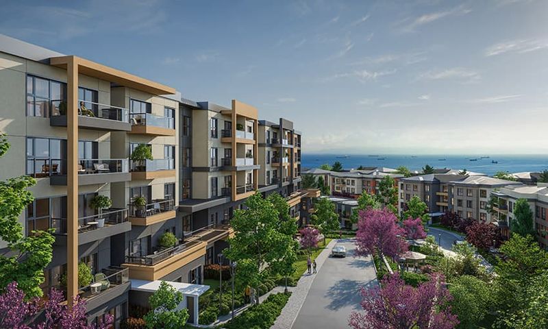 Family Apartments with Exceptional Sea and Island Views in Pendik, Istanbul