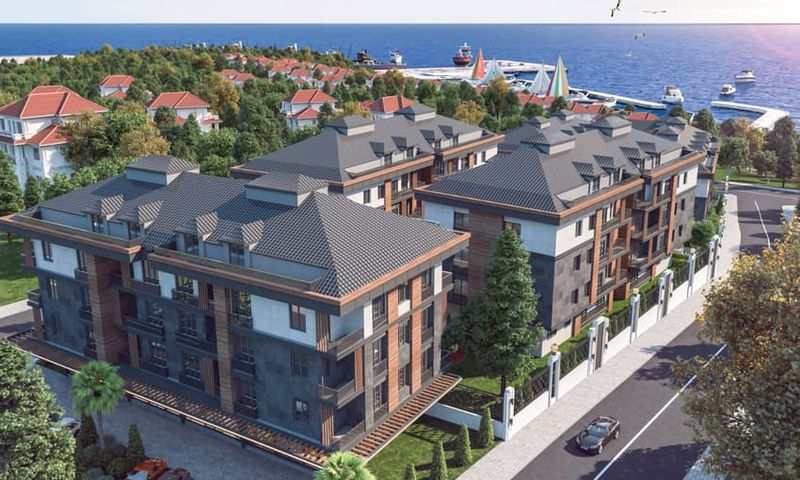 Sea View Flats Nearby The Marina in Beylikduzu, Istanbul