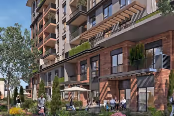 Forest View Duplex Apartments in Sariyer, istanbul