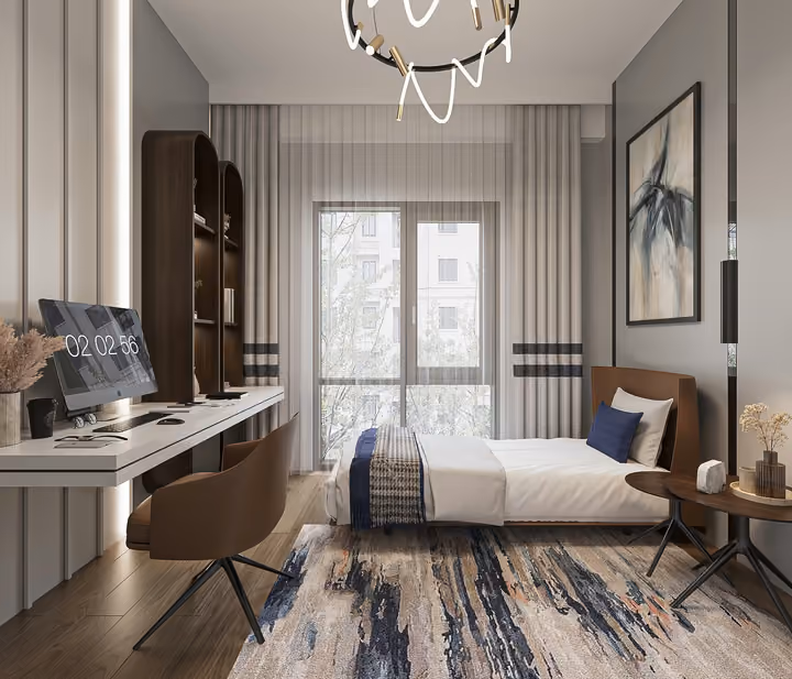 3+1 and 4+1 Apartments in Başakşehir, Istanbul - Image 14
