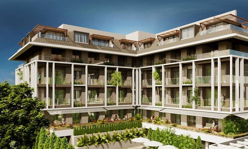 Spacious Duplex Apartments Near the Beachfront in Alanya, Turkey
